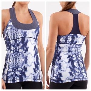 Lululemon Scoop Neck Tank Ink Bolt